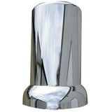 33mm Chrome Plastic Top Hat Nut Cover - Push On