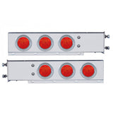 SS Rear Light Bars with LED, 3.75" Spacing
