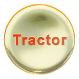1-3/4" Glossy Tractor Air Valve Knob Sticker