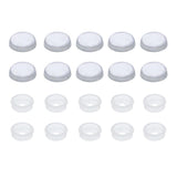 Chrome Snap On Cover for 14/14 Screws 10PK
