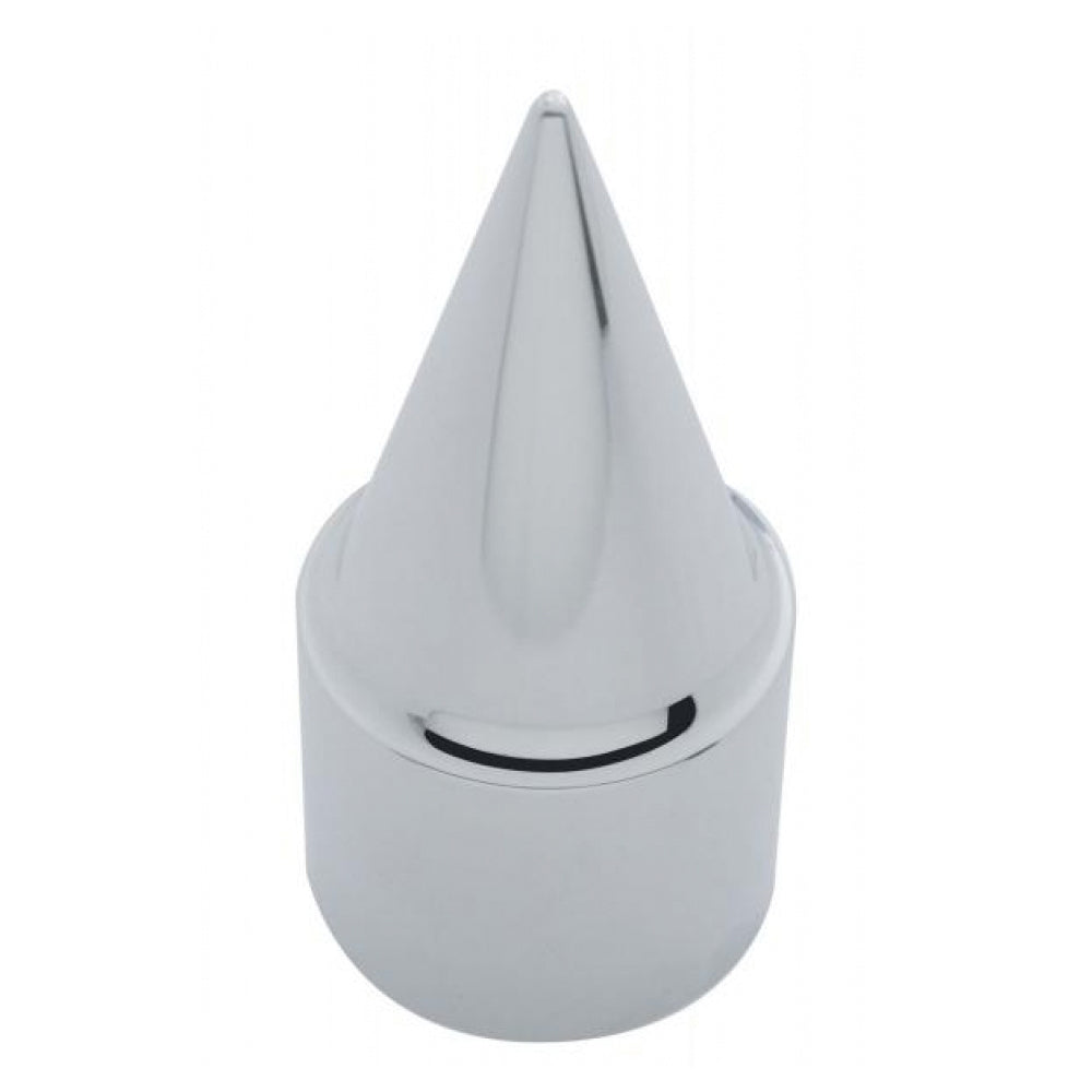 33mm Chrome Plastic Stiletto Nut Cover - Push On
