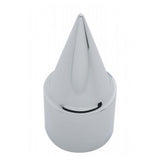 33mm Chrome Plastic Stiletto Nut Cover - Push On