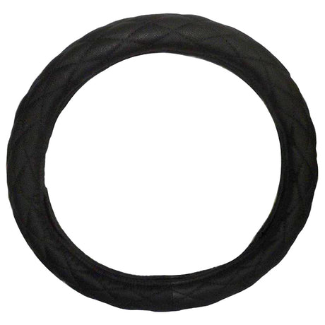Deluxe diamond massage steering wheel cover 18"