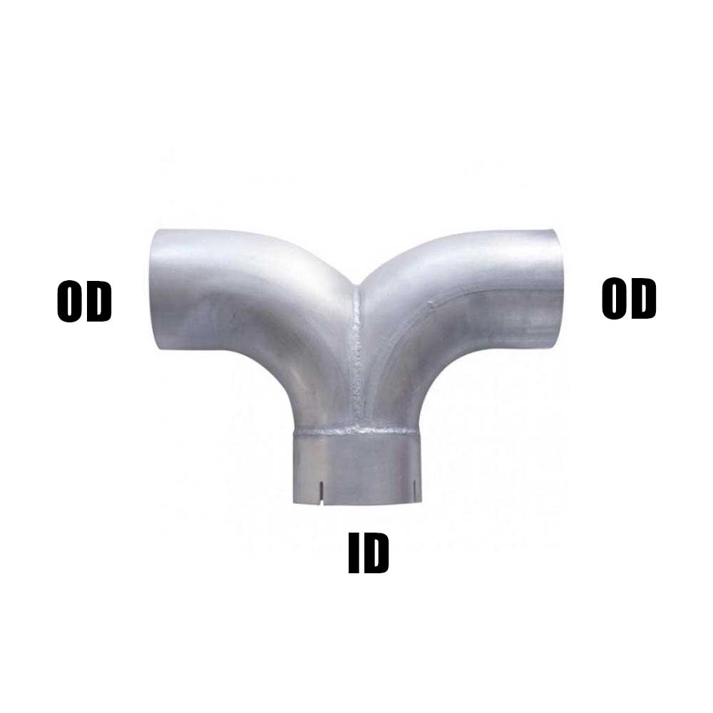 5" Aluminized Steel Y-Divider - 16"W x 11"L