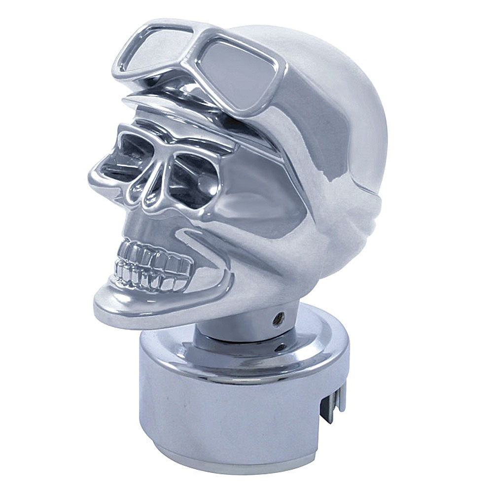 13/18 Speed Chrome Skull Biker Gear Shift Knob