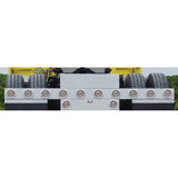 One-Piece Rear Light Bar with 10 Red/Clear Lights