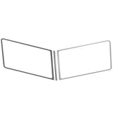 Peterbilt 379, 389 Stainless Steel Windshield Trim