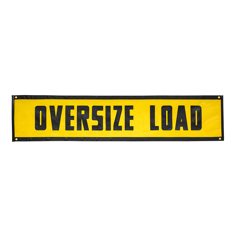 18" x 84" Double Stitched Oversize Load Sign