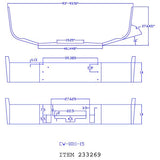 FL Century 2005-07, Columbia 2004-07 14" Bumper