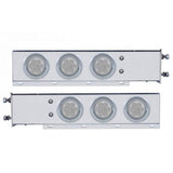 SS Rear Light Bars with LED, 3.75" Spacing