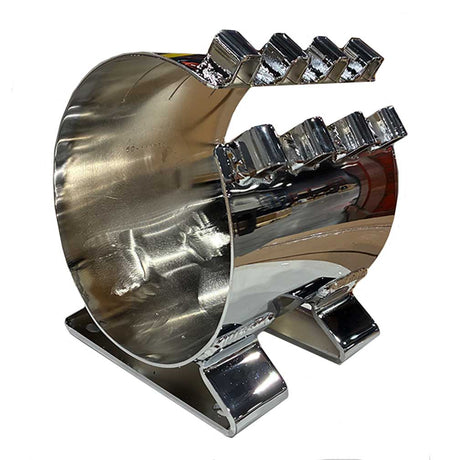 6" Kenworth extra wide frame mount clamp, close-up