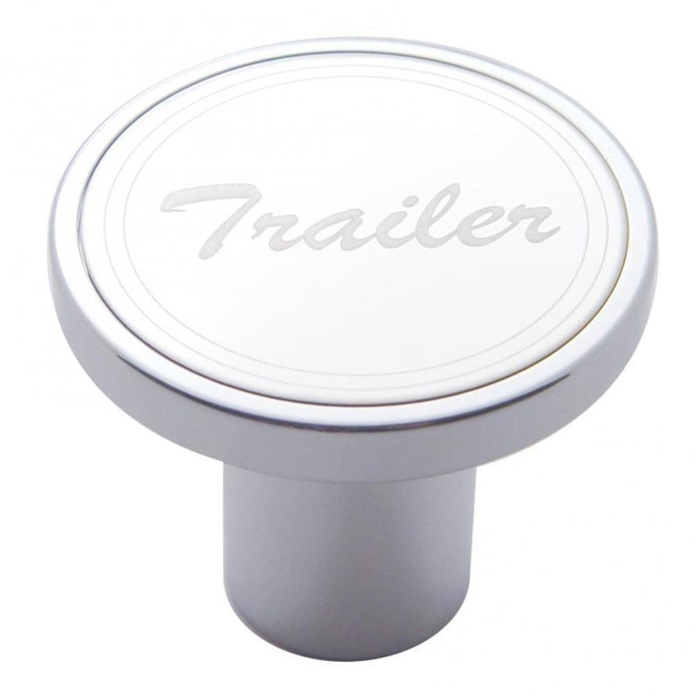 Stainless Cursive "Trailer" Air Valve Knob