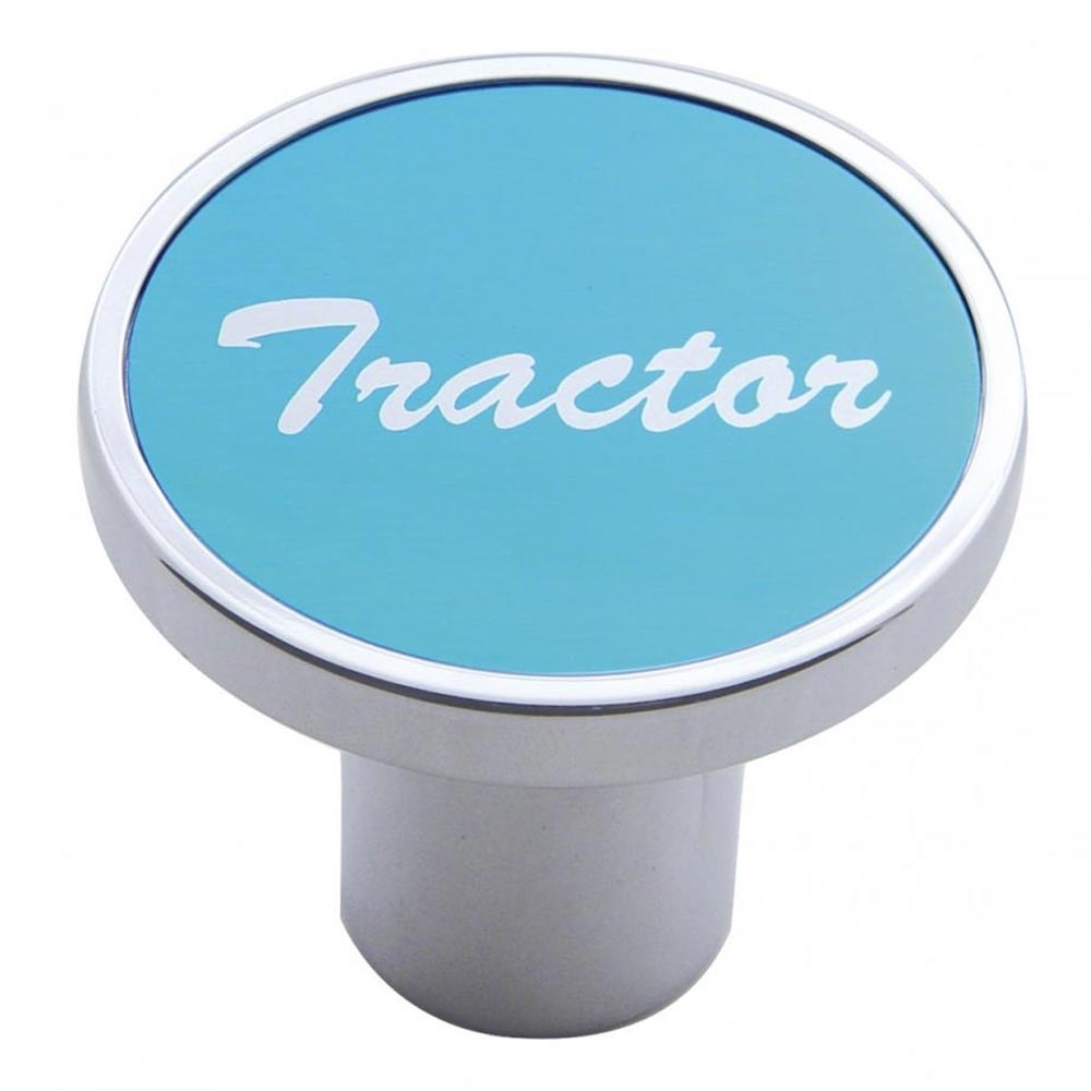 "Tractor" Sticker Aluminum Air Valve Knob