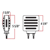Flatline Double Face Square LED Light