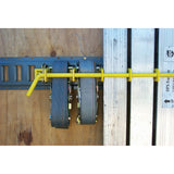 6 Bar Yellow Rack Load Bar, Strap and Equipment Storage