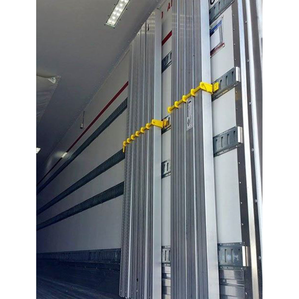 6 Bar Yellow Rack Load Bar, Strap and Equipment Storage