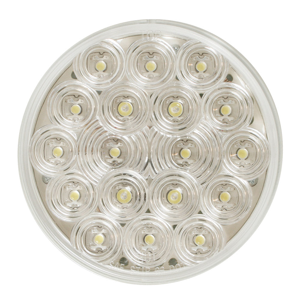 4" White Sealed LED Light 18 Diodes