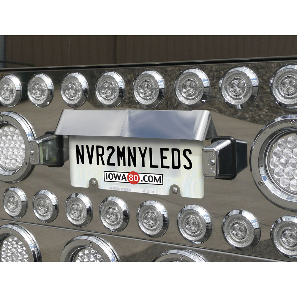 License Plate Drop Visor