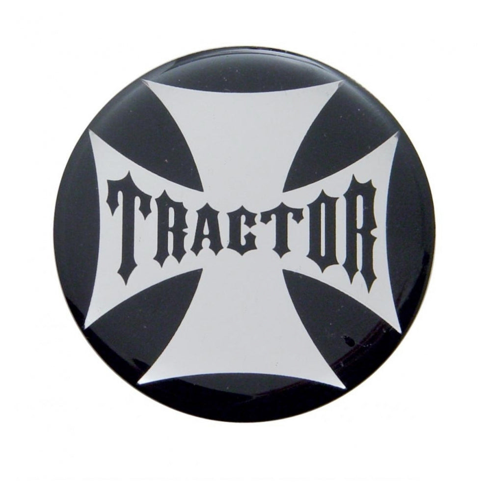 "Tractor" Maltese Cross Air Valve Knob Sticker