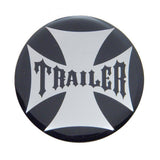 "Trailer" Maltese Cross Air Valve Knob Sticker