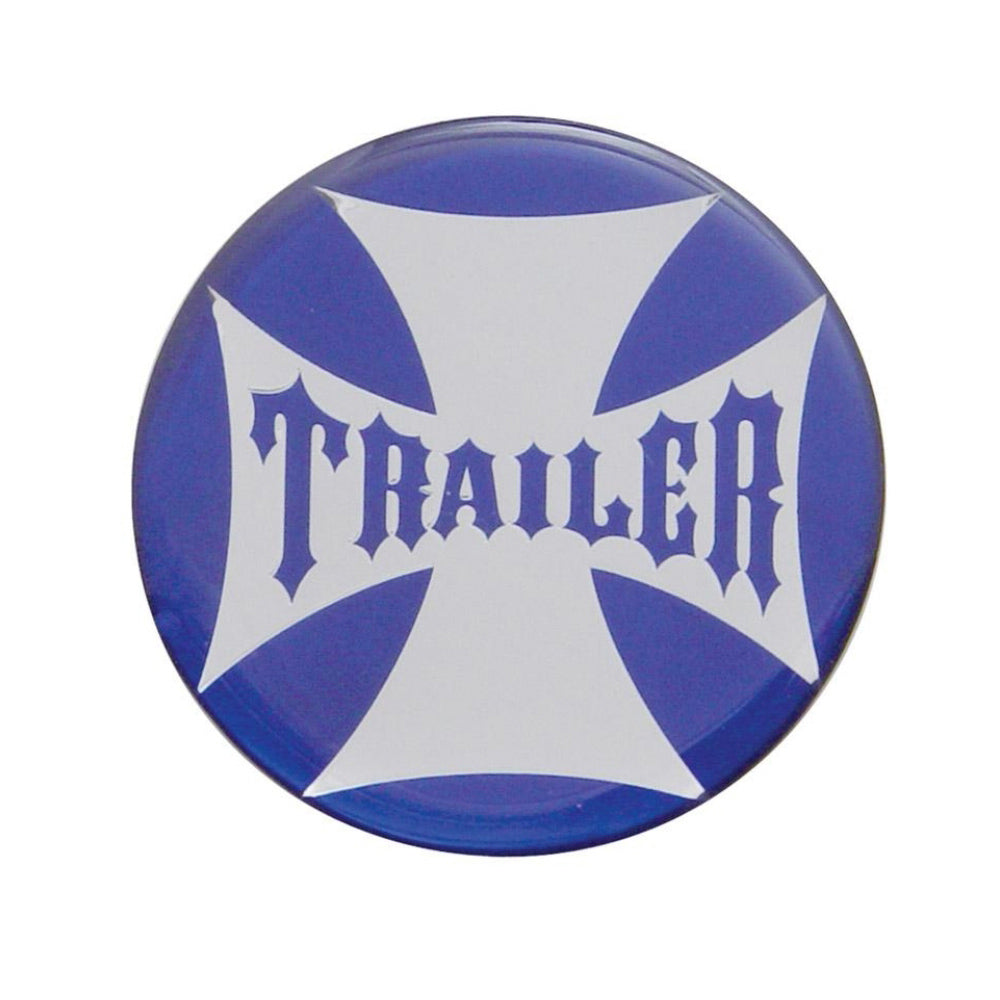 "Trailer" Maltese Cross Air Valve Knob Sticker