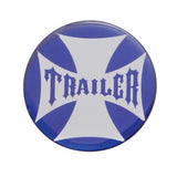 "Trailer" Maltese Cross Air Valve Knob Sticker