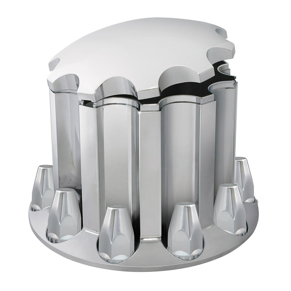 Chrome ABS Lock Tab Rear Axle Covers