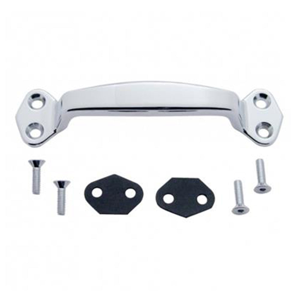 Chrome Die Cast Grab Handle Kit with Mounting Hardware