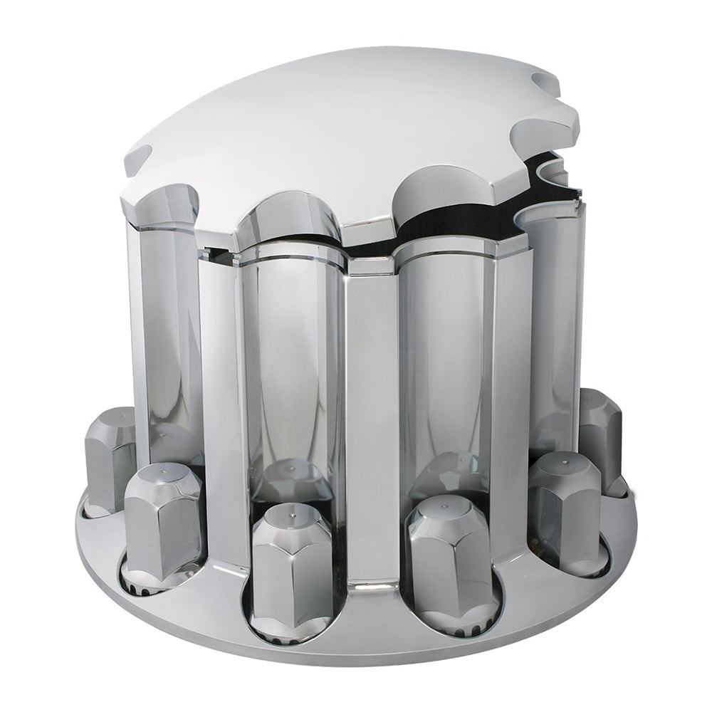 Chrome ABS Lock Tab Rear Axle Covers