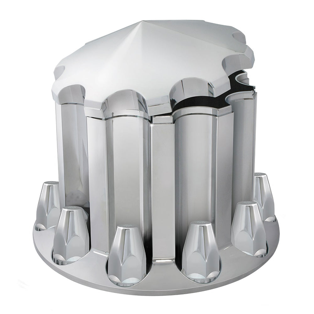 Chrome ABS Lock Tab Rear Axle Covers