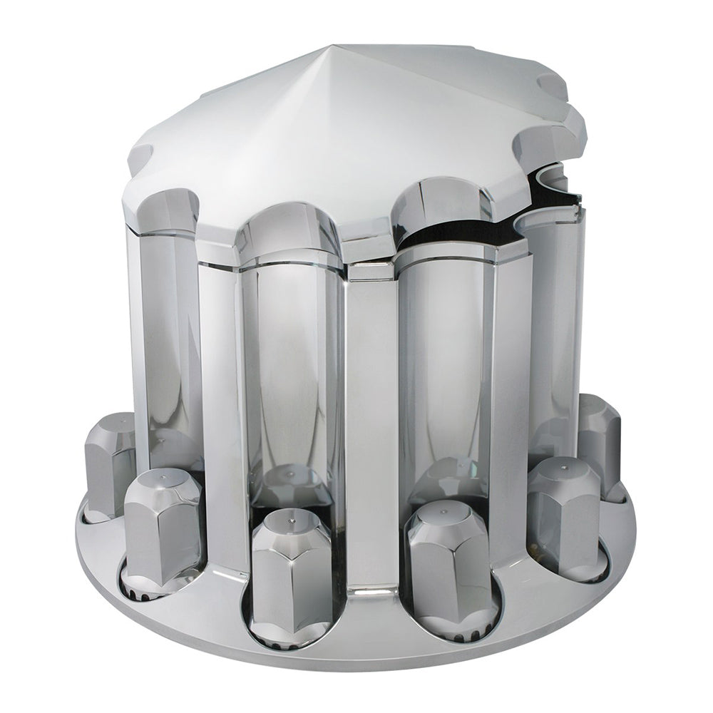 Chrome ABS Lock Tab Rear Axle Covers