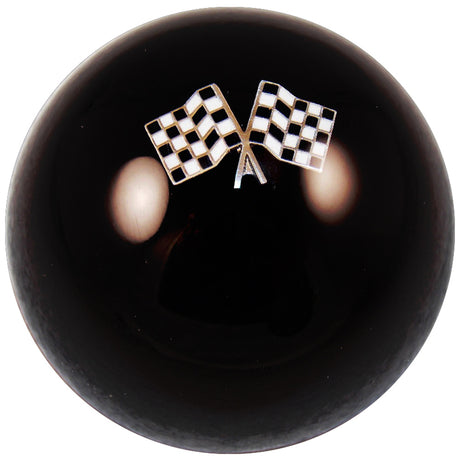 Checkered flags shifter knob