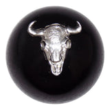 Cow Skull Air Brake Knob