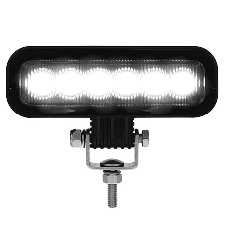 6" 6 LED rectangular flood light, close-up