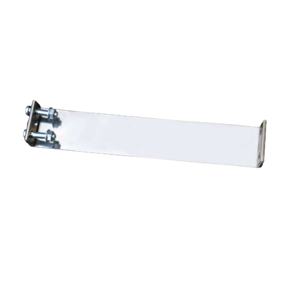 7" x 3-1/3"W Stainless Steel Flat Band Clamp