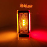 4" 28 LED Square Double Face GLO Light