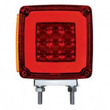 4" 28 LED Square Double Face GLO Light