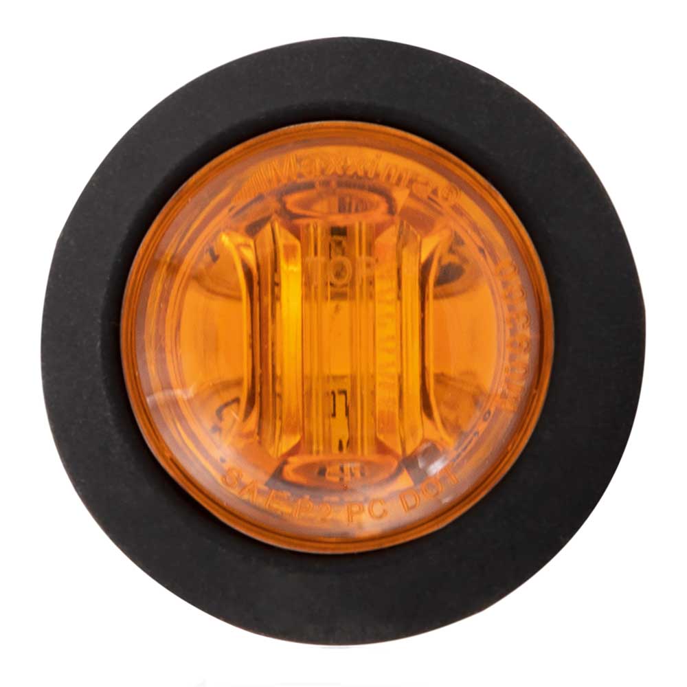 3/4" Round 3 LED Marker Light with Grommet