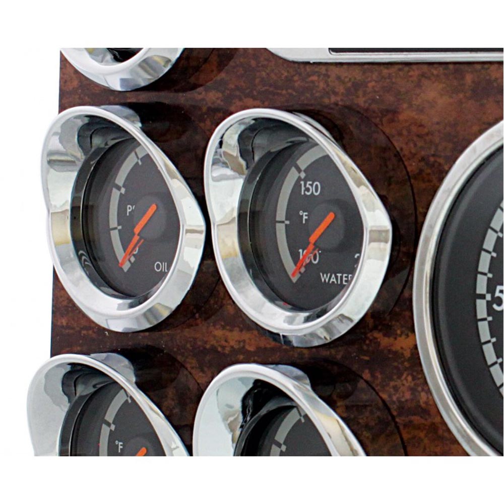 Freightliner Cascadia 2008-2017 Small Gauge Bezel with Visor