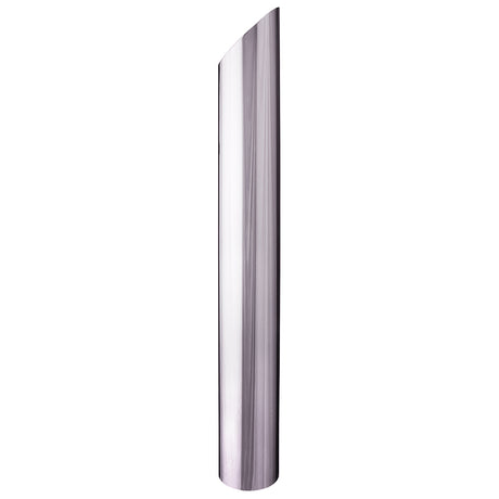8"D X 114"L mitered one-piece chrome stack