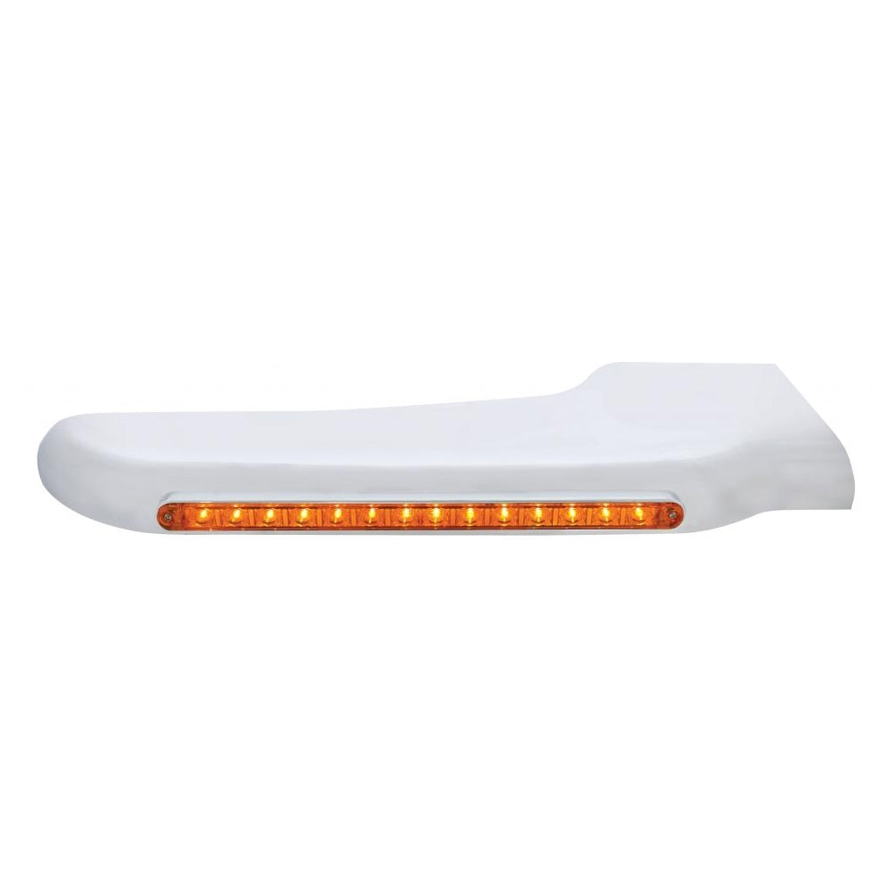 Sequential 14 Amber LED Peterbilt 388, 389 Front Fender Cover