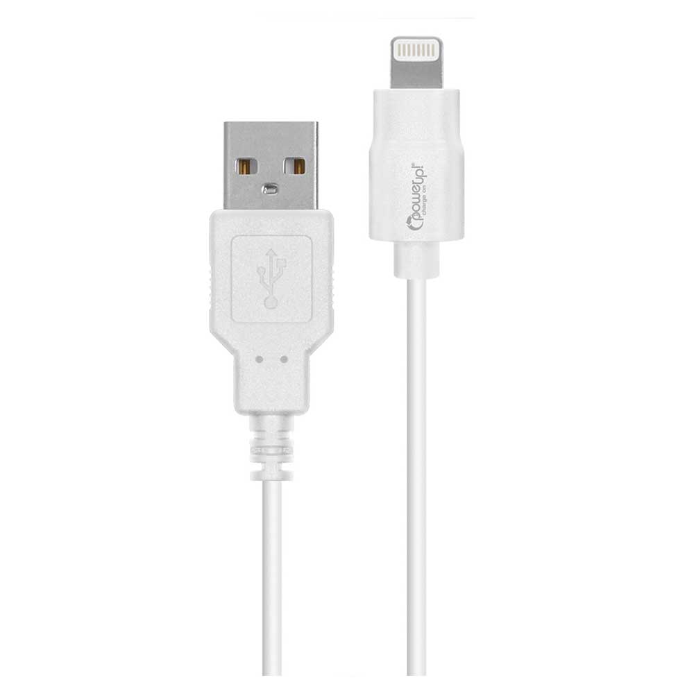 White 6 Foot USB Cable-MFI Apple Lightning 8-Pin