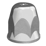 33mm Alcoa Chrome Plastic Nut Cover - Push On