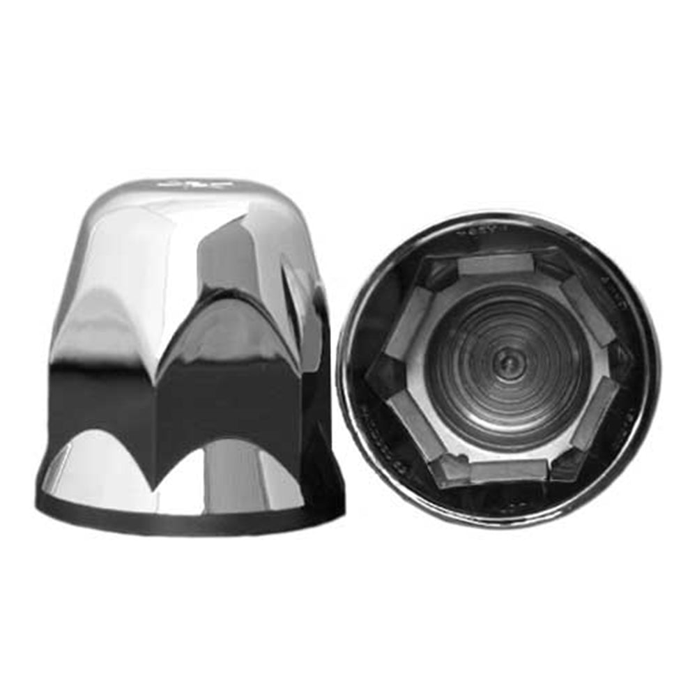33mm Alcoa Chrome Plastic Nut Cover - Push On