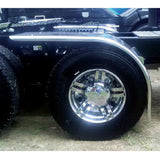 80" Stainless Steel Low Rider Half Fenders