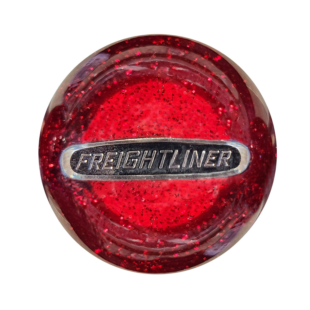 Red Glitter Freightliner Tractor/Trailer Brake Knob