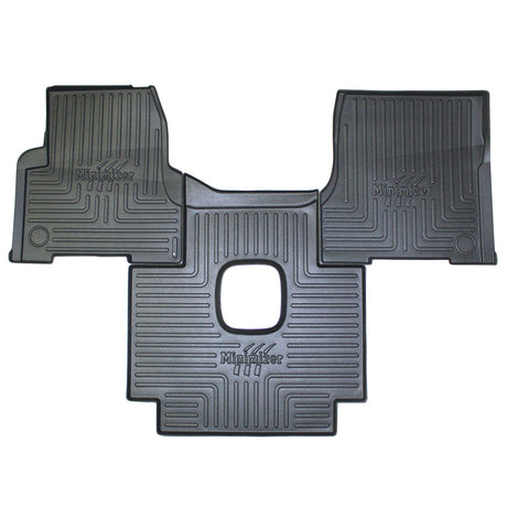 Close-up of Volvo thermoplastic floor mats
