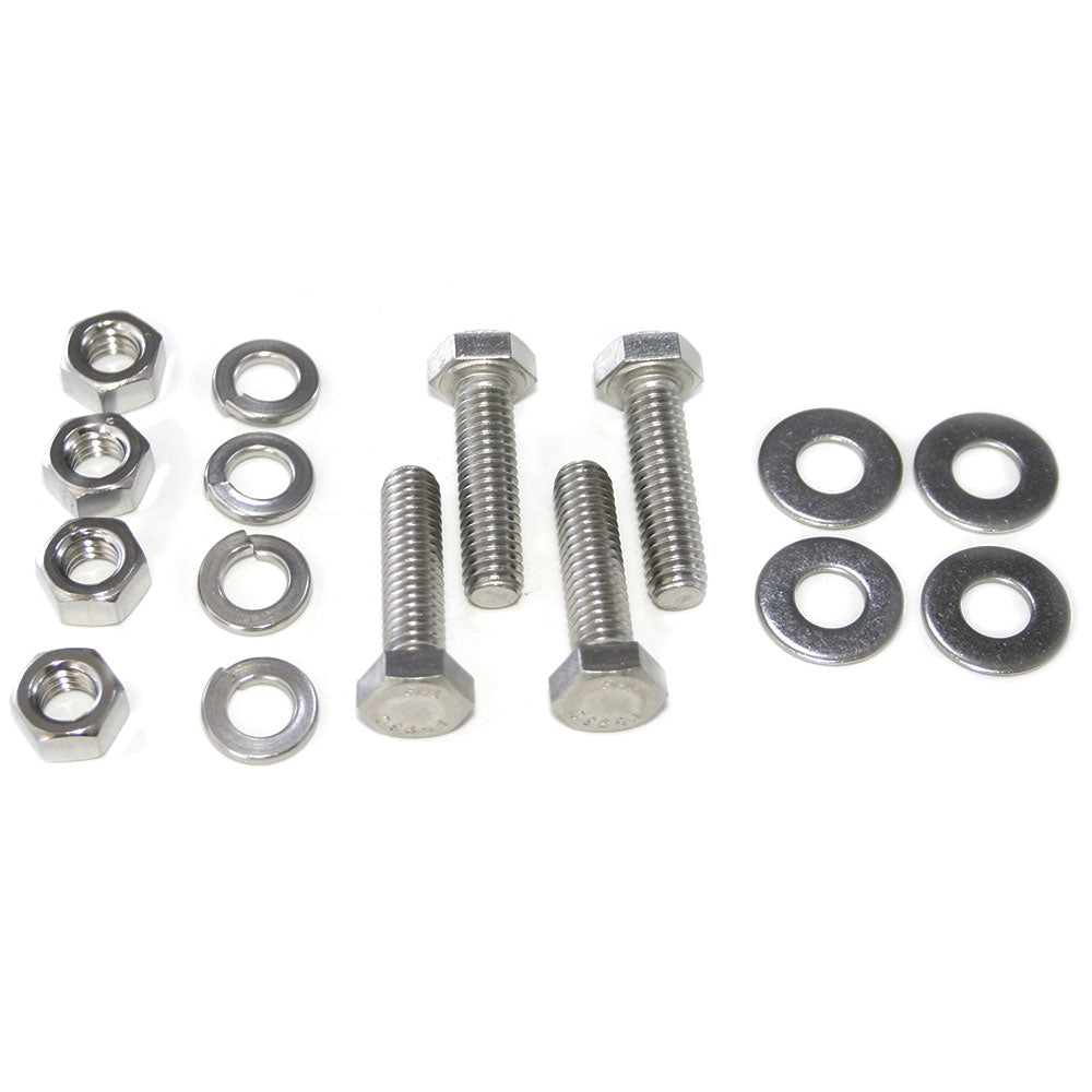 3/8" Stainless Steel Mud Flap Hardware Kit