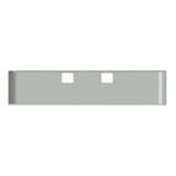 20" Texas Square Chrome Bumper for Freightliner Coronado 2010 and newer with Set Forward Axle