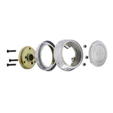 Chrome Hub and Horn Assembly